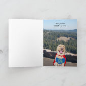 Funny Dog/Labrador wird gut Karte (Innenseite)