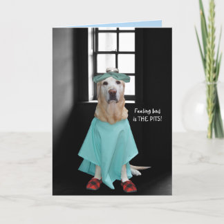 Funny Dog/Labrador wird gut Karte