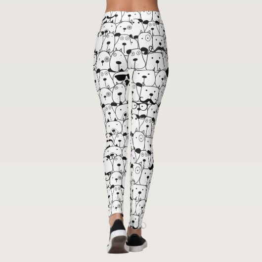 Funny Dog Leggings (Rückseite)