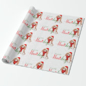 Funny Dog Lover Cavalier King Charles Spaniel Geschenkpapier (Ungerollt)