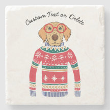 Funny Dog Lover Dog Tragen hässlich Weihnachtssüße