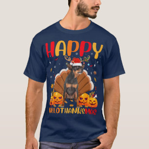 Funny Dog Lover Happy Miniature Pinscher Hund Hall T-Shirt