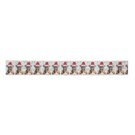 Funny Dog Lover Holiday Boxer Weihnachten Satinband