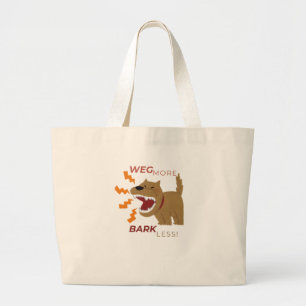 Funny Dog Lover Jumbo Stoffbeutel