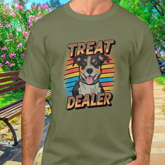 Funny Dog Lover Leckerei Händler T-Shirt
