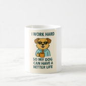 Funny Dog Lover Mug Kaffeetasse (Mittel)