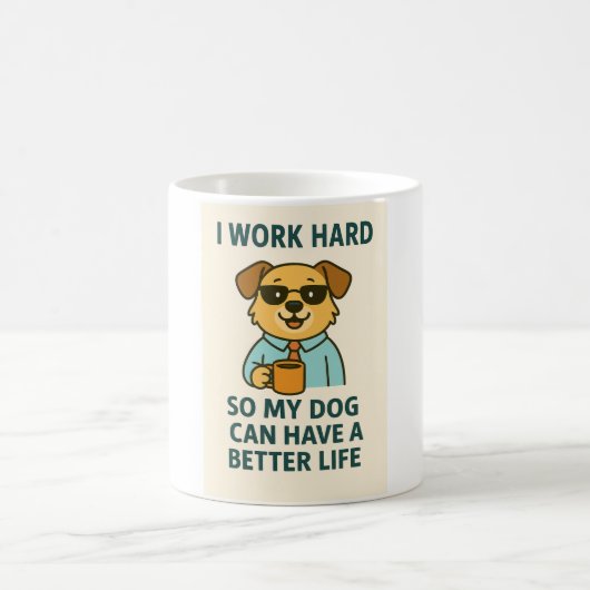 Funny Dog Lover Mug Kaffeetasse (Mittel)