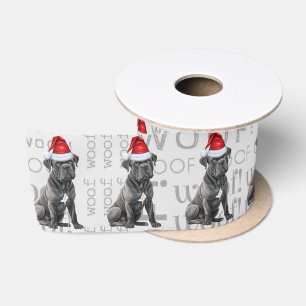 Funny Dog Lover Niedlich Cane Corso Weihnachten Satinband