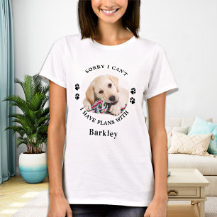 Funny Dog Lover Personalisiert Pet Foto T-Shirt