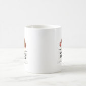 Funny Dog Lover Statement Kaffeetasse (Mittel)