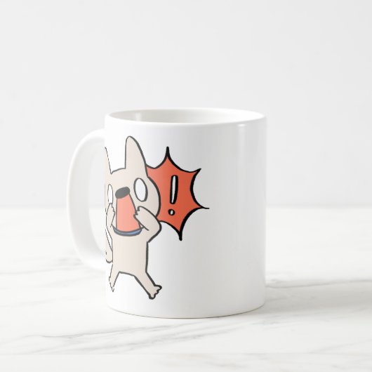 Funny Dog Lover Tasse (Vorderseite Links)