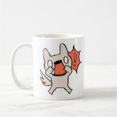 Funny Dog Lover Tasse (Links)