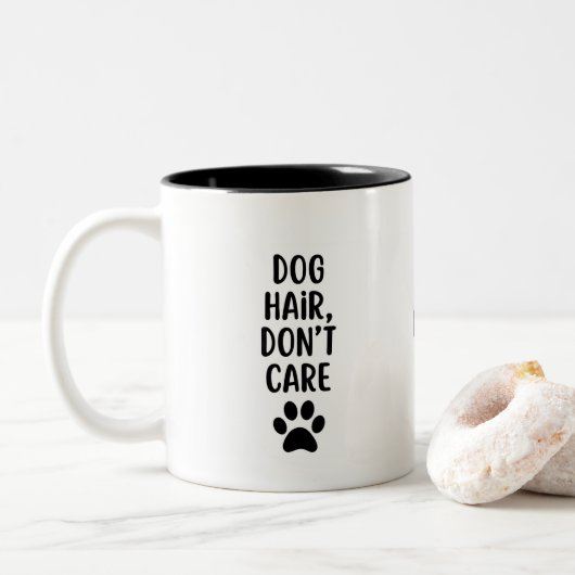 Funny Dog Lover Tasse - Perfektes Geschenk für Hun (Mit Donut)