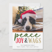 Funny Dog Lover Weihnachten Foto Niedlich Personal (Vorderseite)