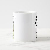 Funny Dog Lover's Foto Jumbo-Tasse (Vorderseite)