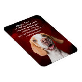 Funny Dog Magnet (Rechte Seite)