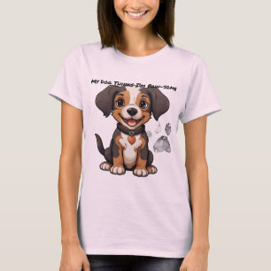 Funny Dog Mama T - Shirt Paw-some Gift for Pet Lie