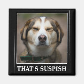 Funny Dog Meme Magnet (Vorne)