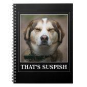 Funny Dog Meme Notizblock (Vorderseite)