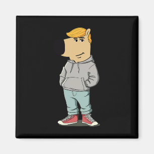 Funny Dog Meme Trump hat wieder viel gemacht Magnet