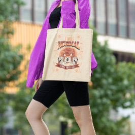 Funny Dog Mom Dog Papa niedliche Geschenk Leinwand Tragetasche