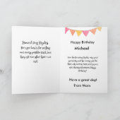 Funny Dog Monster: Houndog Hydra Geburtstag Dankeskarte (Innenseite)