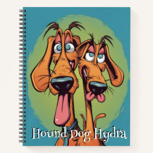 Funny Dog Monster: Houndog Hydra Notizblock