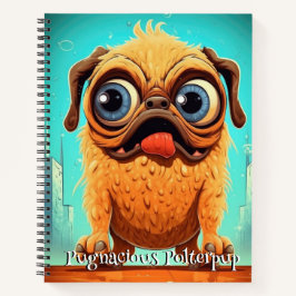 Funny Dog Monster: Pugnacious Polterpup Notizblock