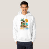 Funny Dog on Vacation T-Shirt | Cute Summer Hoodie (Vorne ganz)
