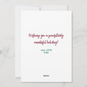 Funny Dog Opa Pet Foto Großhund Weihnachten (Rückseite)