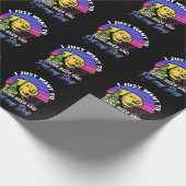 Funny Dog Owner Beer Drinker Geschenkpapier (Ecke)