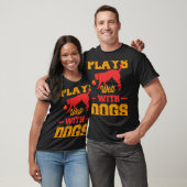 Funny Dog Owner Sprichwort T-Shirt (Unisex)