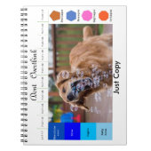 Funny dog pädagogische Spiele Notizblock (Vorderseite)