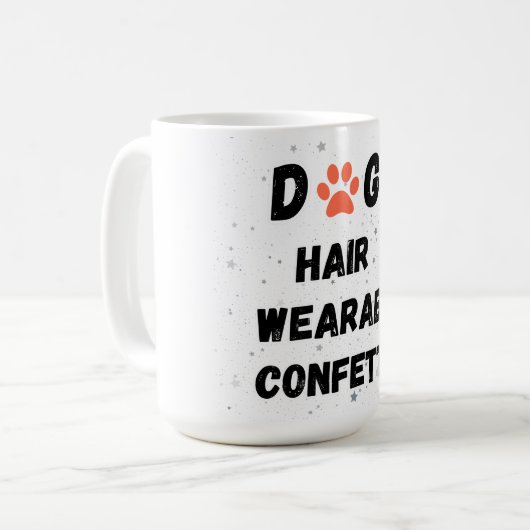 Funny Dog Parent Zitat Kaffeetasse (Vorderseite Links)