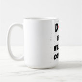 Funny Dog Parent Zitat Kaffeetasse (Links)