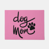 Funny Dog Paw Dog Mama Fußmatte (Vorderseite)