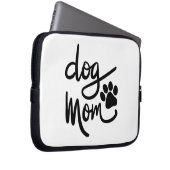 Funny Dog Paw Dog Mama Laptopschutzhülle (Vorne Rechts)