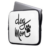 Funny Dog Paw Dog Mama Laptopschutzhülle (Vorderseite Links)