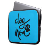 Funny Dog Paw Dog Mama Laptopschutzhülle (Vorderseite Links)
