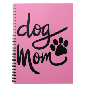 Funny Dog Paw Dog Mama Notizblock