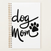 Funny Dog Paw Dog Mama Planer (Vorderseite)