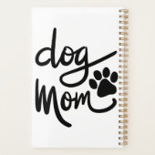 Funny Dog Paw Dog Mama Planer (Rückseite)