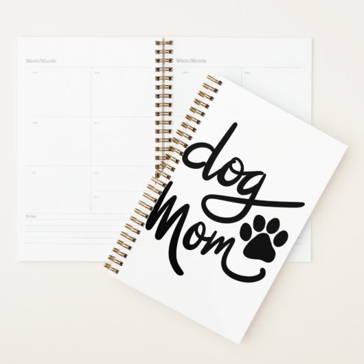 Funny Dog Paw Dog Mama Planer (Anzeige)
