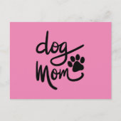 Funny Dog Paw Dog Mama Postkarte (Vorderseite)