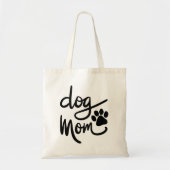 Funny Dog Paw Dog Mama Tragetasche (Vorne)