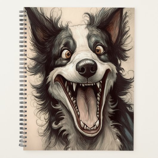 Funny Dog Planer (Vorderseite)