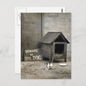 Funny Dog Postards Postkarte (Vorne/Hinten)