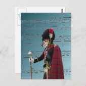 Funny Dog Postkarte (Vorne/Hinten)