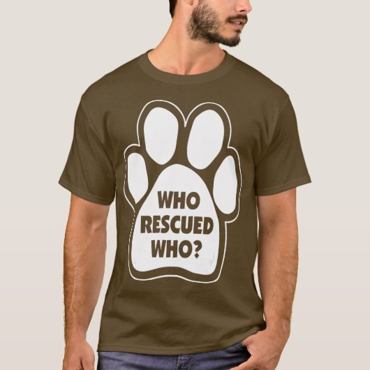 Funny Dog Rescue T-Shirt (Vorderseite)