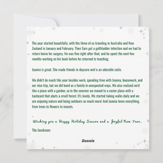 Funny Dog Rudolph Frohe Weihnachten Moderne 7 Foto (Rückseite)